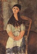 Amedeo Modigliani La Petite Louise (mk38) oil painting on canvas
